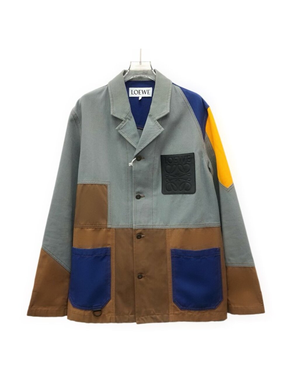 Loewe Color-Block Cotton Jacket